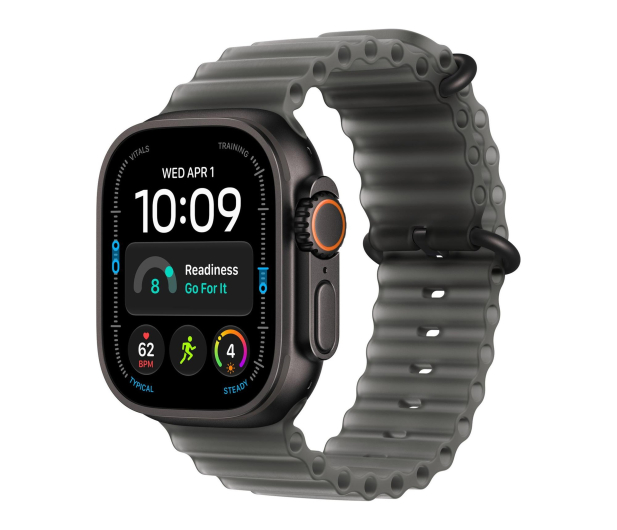 Apple 49mm Translucent Black Ocean Band Extension Black Titanium - 1594263 - zdjęcie 2